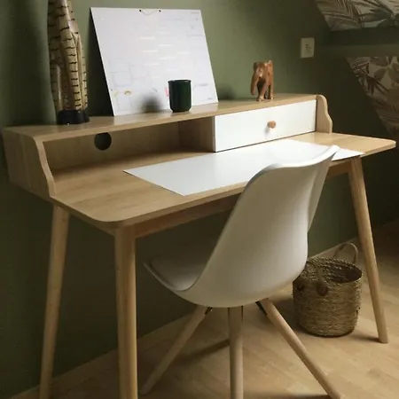 Coup De Coeur Assure ! Calm Comme A La Maison ! Maison Spacieuse Avec Grande Terrasse Pour 2 A 5 Personnes Proximite Et Avec Wifi Et Parking Gratuits *