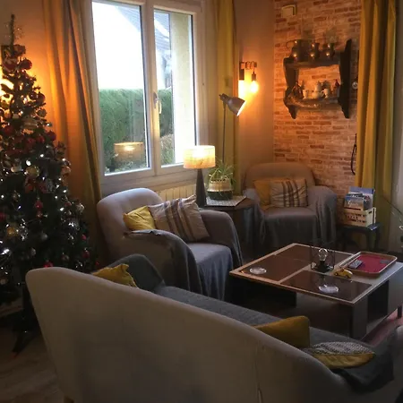 Coup De Coeur Assure ! Calm Comme A La Maison ! Maison Spacieuse Avec Grande Terrasse Pour 2 A 5 Personnes Proximite Et Avec Wifi Et Parking Gratuits * 格朗维尔